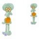 Pelúcia Lula Molusco 35 cm Bob Esponja