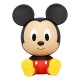 Hucha Mickey Mouse de PVC, colores negro, rojo y amarillo
