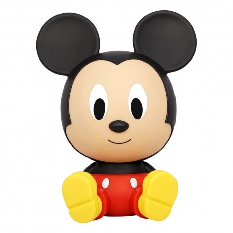 Hucha Mickey Mouse de PVC, colores negro, rojo y amarillo