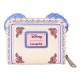 Carteira Disney Minnie com design floral e renda