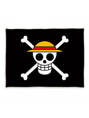 Manta Polar One Piece diseño Jolly Roger 150 x 200 cm