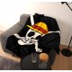 Manta Polar One Piece diseño Jolly Roger 150 x 200 cm