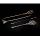 Accesorios Mythic Legions Poxxus con bastones y detalles