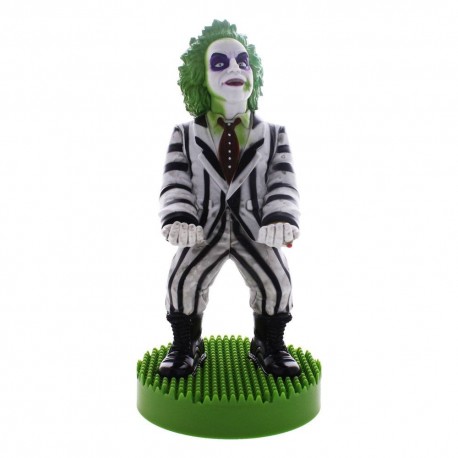 Soporte Cably Guys Beetlejuice 20 cm traje rayas