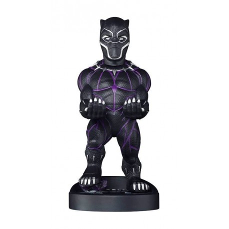 Soporte Black Panther sosteniendo mando y móvil