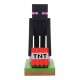 Soporte Minecraft Enderman sujetando mando y teléfono