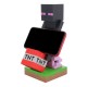Soporte Minecraft Enderman sujetando mando y teléfono