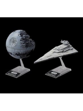 Kit maqueta Star Wars Death Star II y Star Destroyer