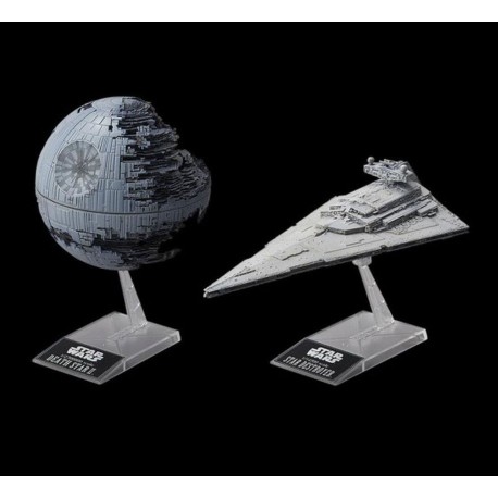 Kit maqueta Star Wars Death Star II y Star Destroyer