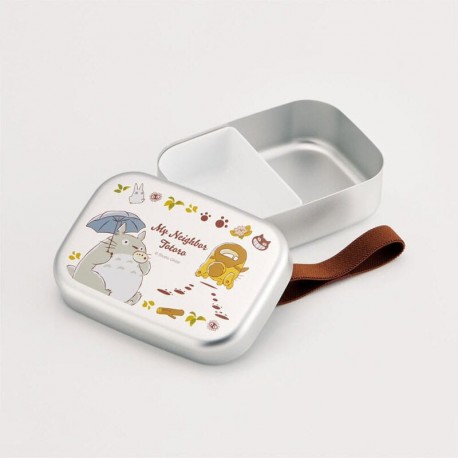 Boîte bento aluminium Totoro et Chatbus avec deux compartiments