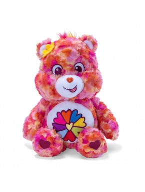 Peluche Colorée Care Bears Flower Power Bear