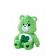 Peluche verte Care Bears Good Luck Bear 35 cm avec trèfle