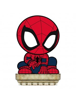 Hucha de Spider-Man agachado en PVC
