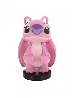 Soporte Angel de color rosa de Lilo & Stitch sosteniendo un móvil