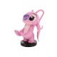 Support Angel rose de Lilo & Stitch tenant un téléphone portable