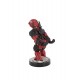 Figura soporte Deadpool 3 Marvel sosteniendo mando y móvil