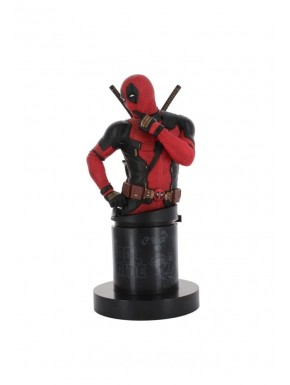 Soporte Deadpool de Marvel 23 cm sosteniendo un mando