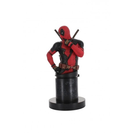 Soporte Deadpool de Marvel 23 cm sosteniendo un mando