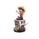 Soporte One Piece Luffy con cartel Wanted