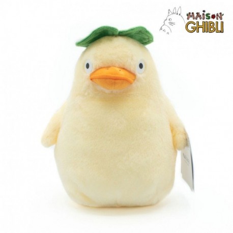 Peluche Ootorisama Studio Ghibli con hoja verde