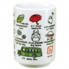 Tasse à Thé Japonaise en Porcelaine Mon Voisin Totoro 200 ml