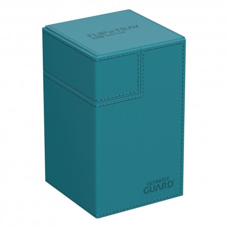 Boîte Ultimate Guard Flip'n'Tray bleu essence.