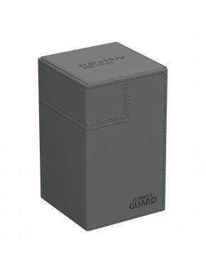 Caja Ultimate Guard para cartas, color gris.