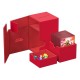 Caja de mazo roja Ultimate Guard Flip'n'Tray