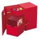 Caja de mazo roja Ultimate Guard Flip'n'Tray
