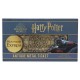 Réplica del billete del tren Hogwarts Express en metal de Harry Potter