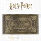 Réplica del billete del tren Hogwarts Express en metal de Harry Potter