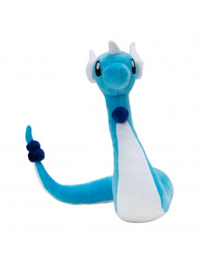 Peluche Dragonair azul y blanco de 30 cm