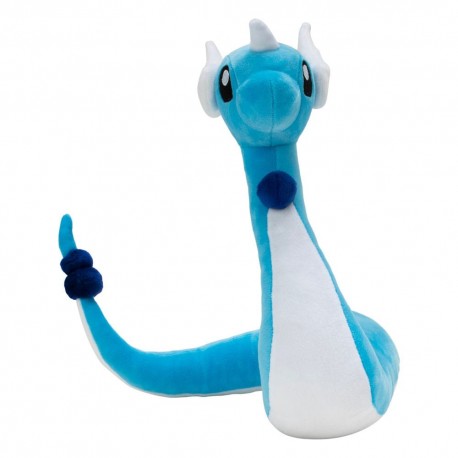 Peluche Dragonair azul y blanco de 30 cm