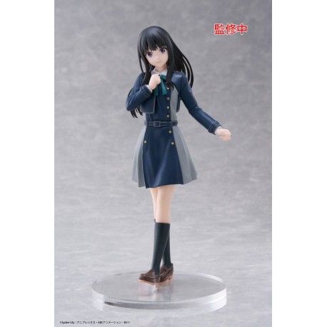 Estatua PVC de Takina Inoue en uniforme escolar