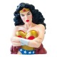 Hucha de Wonder Woman de 20 cm en PVC con colores vibrantes.