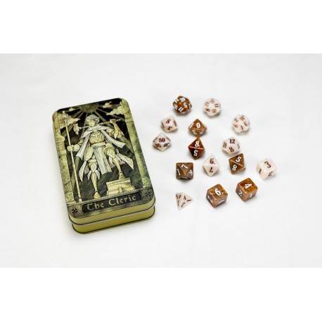 Pack de dados RPG Cleric de Beadle & Grimm's