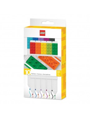Boîte de 10 marqueurs LEGO colorés