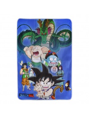 Manta polar Dragon Ball Shenron y Héroes