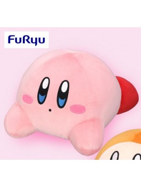 Peluche de Kirby e Waddle Dee em posição de sono