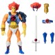 Figura articulada de Lion-O con espada y escudo.