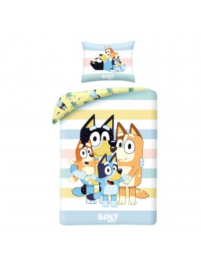 Funda nórdica Bluey 140 x 200 cm con personajes