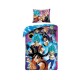 housse de couette Dragon Ball avec Goku et Vegeta