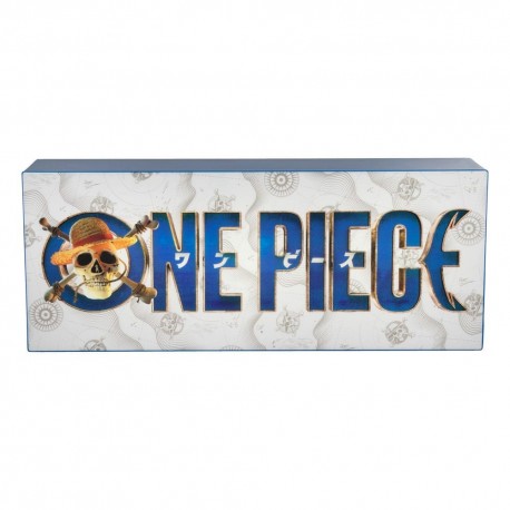Lámpara One Piece logo 32 cm con USB y modos de luz