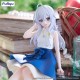 Estatua de PVC de Elaina con falda azul de 14 cm