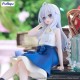 Estatua de PVC de Elaina con falda azul de 14 cm