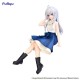 Estatua de PVC de Elaina con falda azul de 14 cm