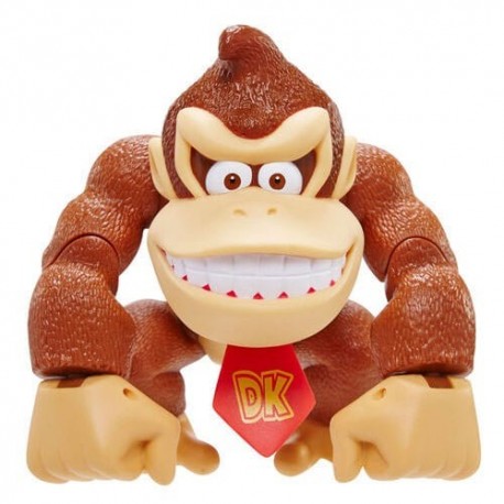 Figura articulada de Donkey Kong 15 cm con corbata roja