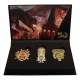 Pins dourados de 50º aniversário de Dungeons & Dragons