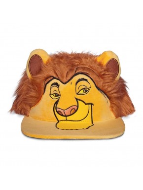 Gorra de béisbol Mufasa de El Rey León, diseño detallado