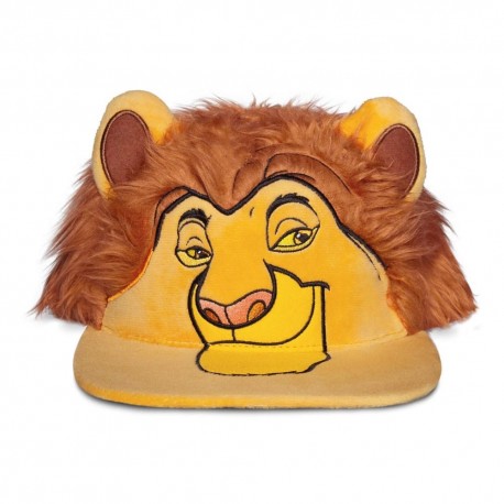 Casquette de baseball Mufasa du Roi Lion, design détaillé